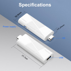 H96Max 4K Ultra HD Media Player Smart TV Box, HD2.0 BT5.4, Wifi 6