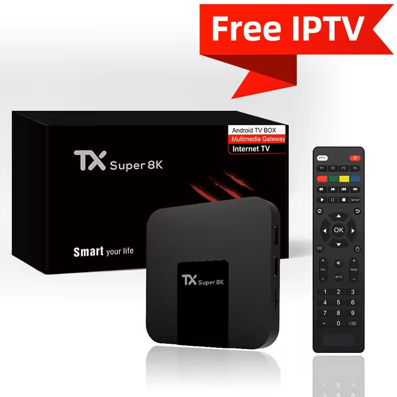 Android Smart Set-Top-Box 2GB IPTV TV BOX 8GB TV Streaming Wifi Media inklusive 1 Jahr ETV Welt Sendung